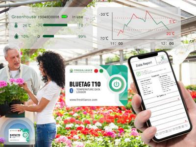 Bluetooth temperature logger